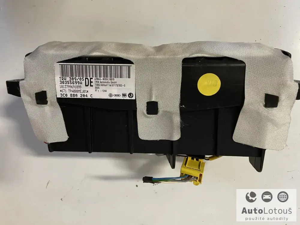 3C0880204C Airbag spolujezdce VW Passat B6, Passat CC