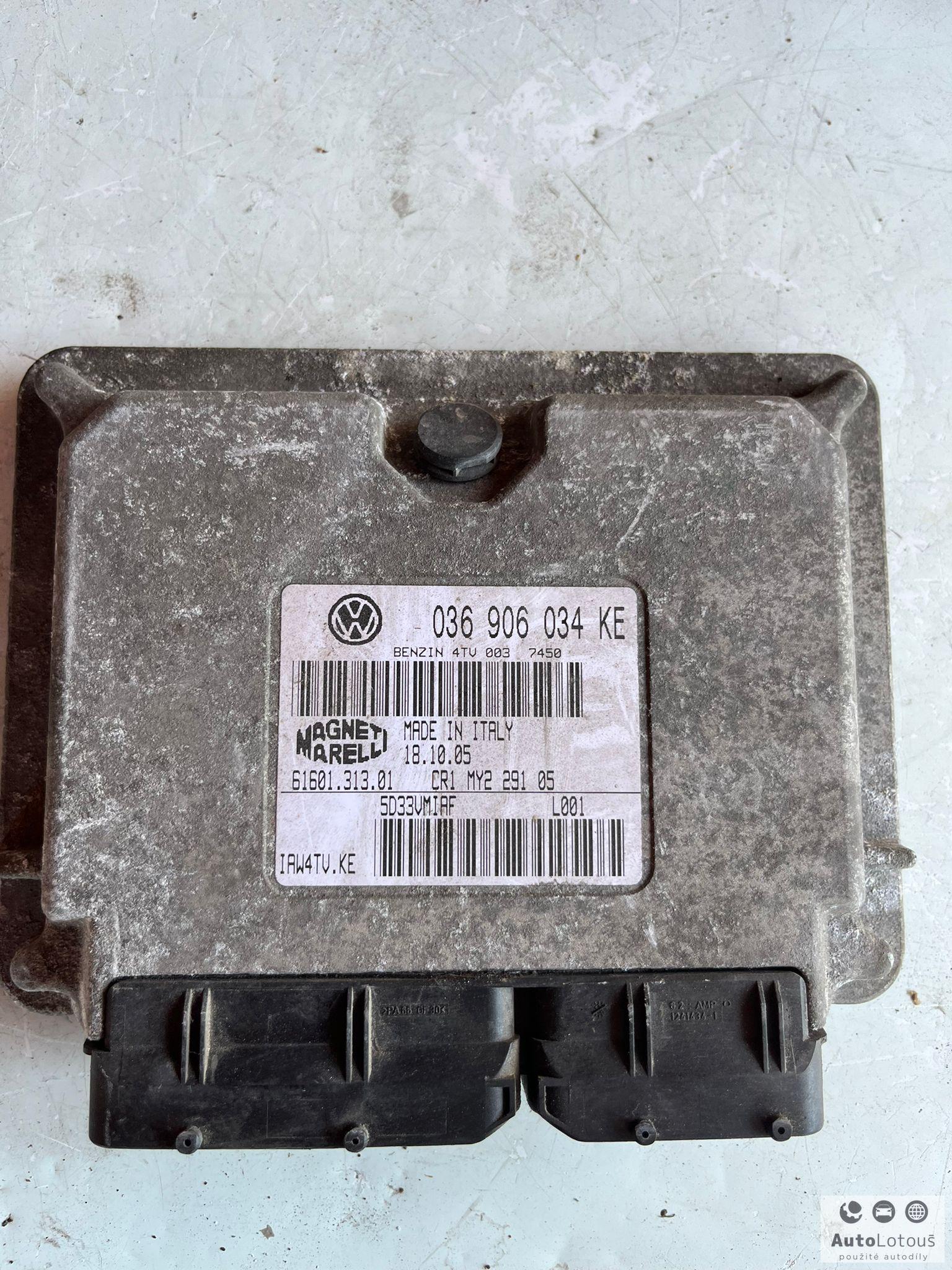 Řídící jednotka motoru 036906034KE