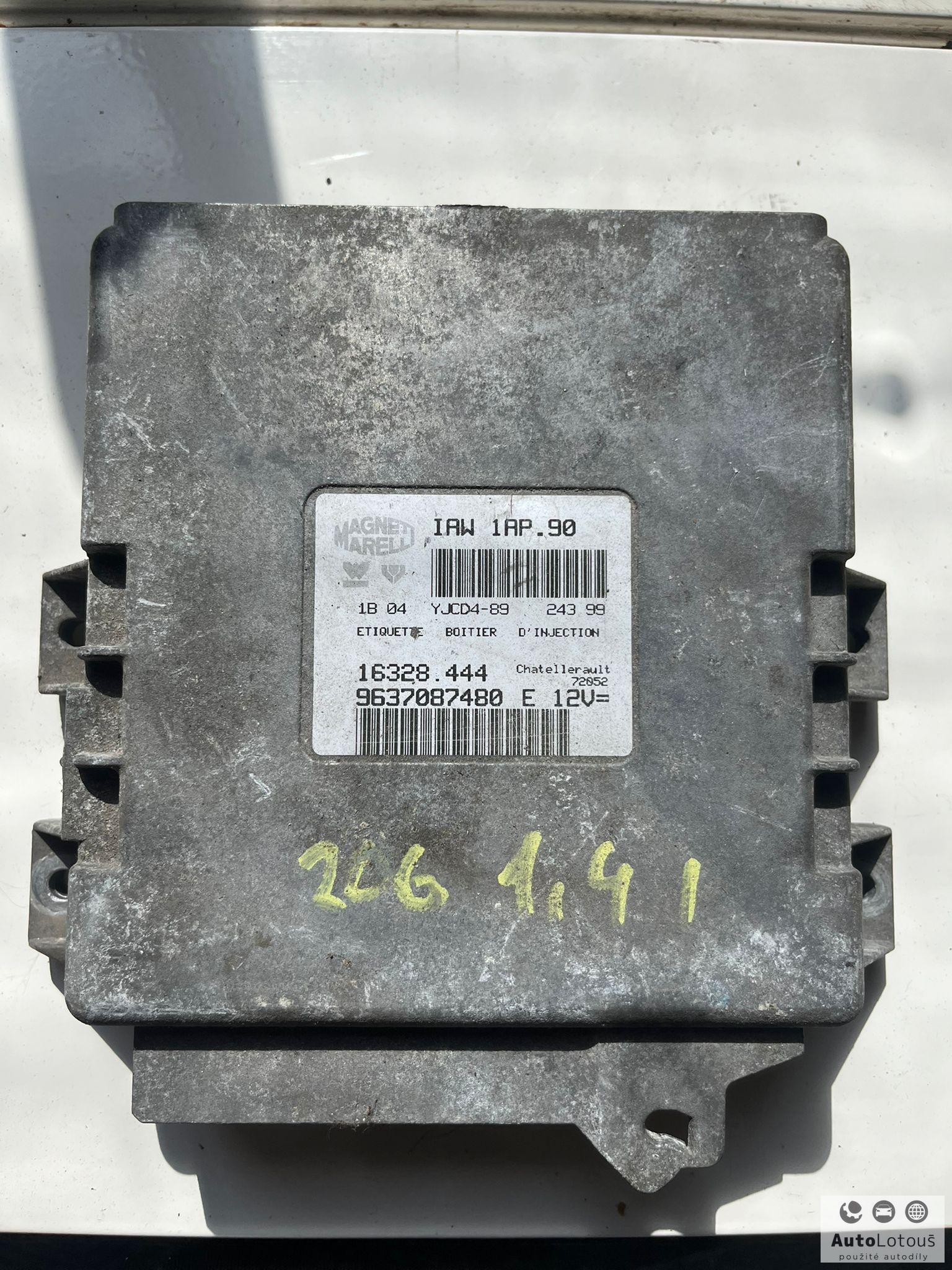 Řídící jednotka motoru 9637087480E
