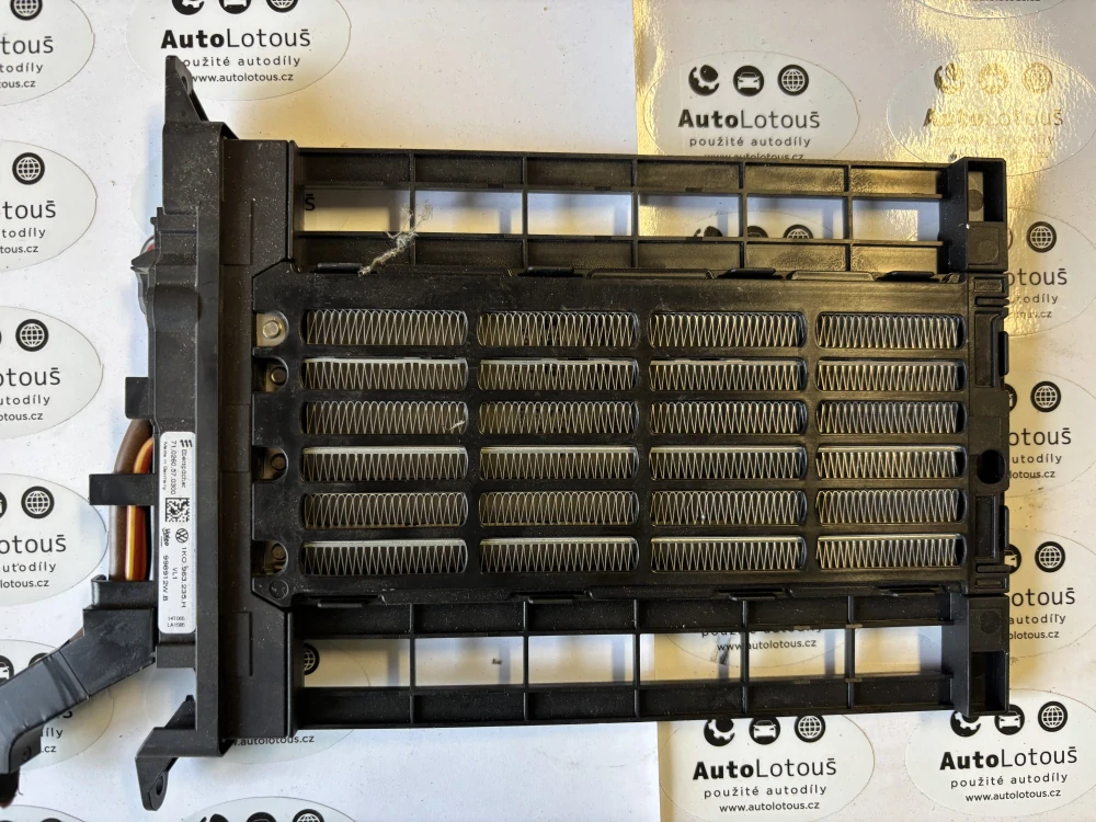 1K0963235H Radiátor přídavného elektrického vytápění Volkswagen, Audi, Škoda, Seat