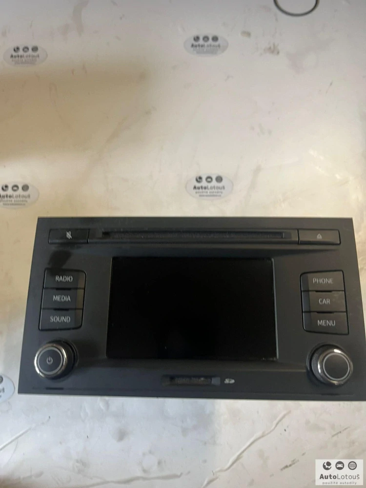 Rádio Seat 5F0035869A (bez kódu)