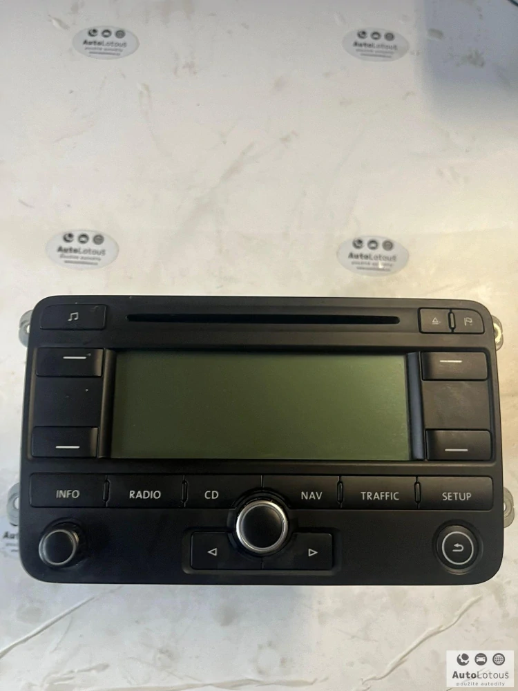 Rádio VW 1K0035191E (bez kódu)