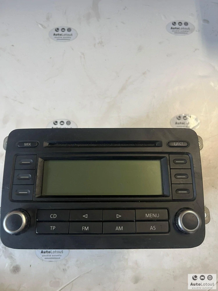 Rádio VW 5M0035186A (bez kódu)