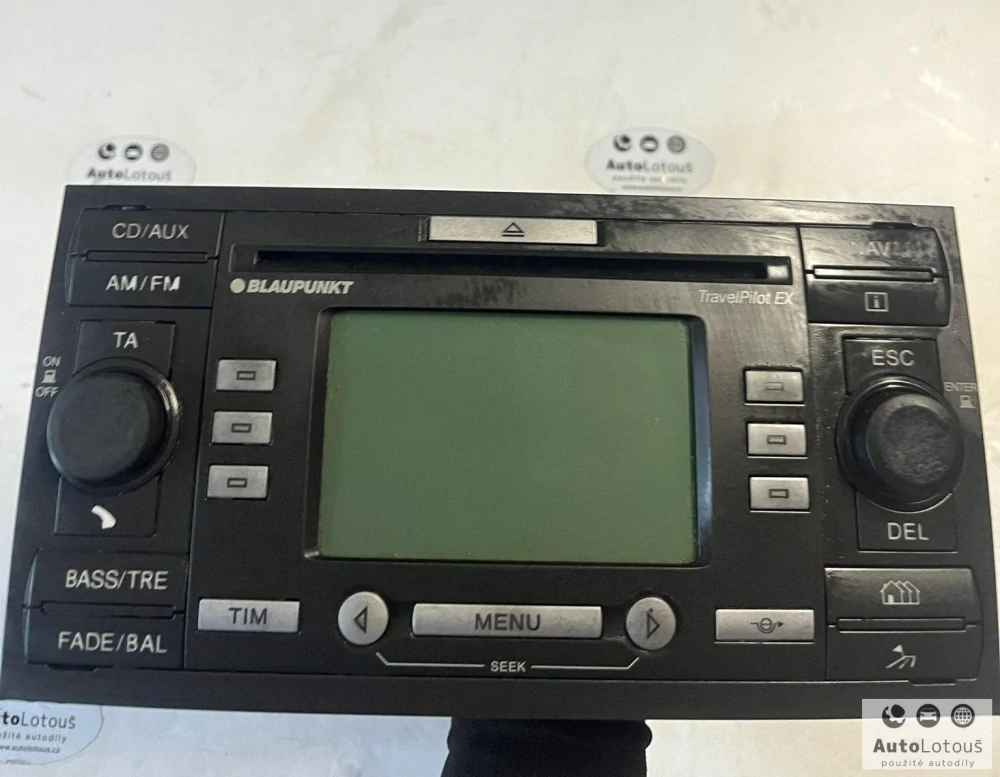 Rádio Ford 4M5T18K931BF (bez kódu)