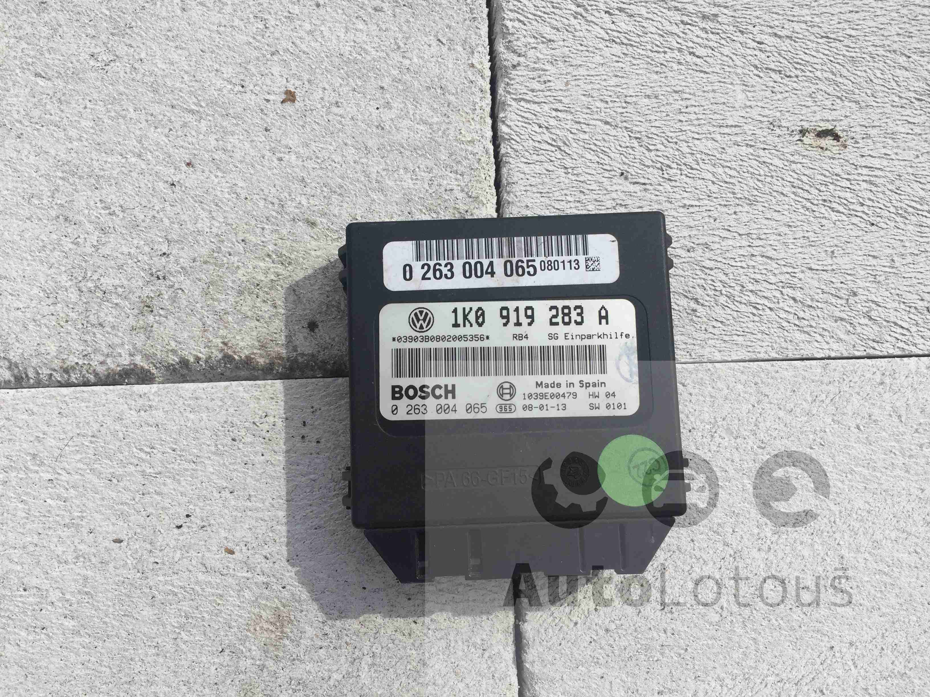 Řídící jednotka parkovacího asistentu VW 1K0919283A 1K0 919 283 A