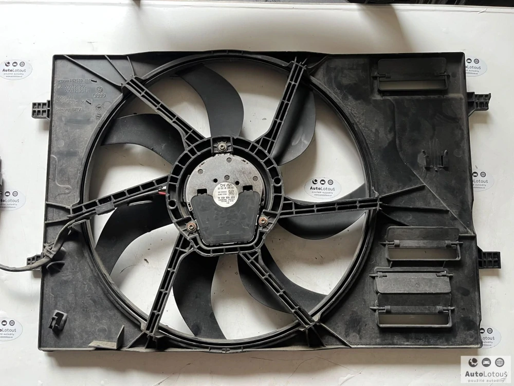 Ventilátor chlazení 5Q0959455AL 5Q0121207H