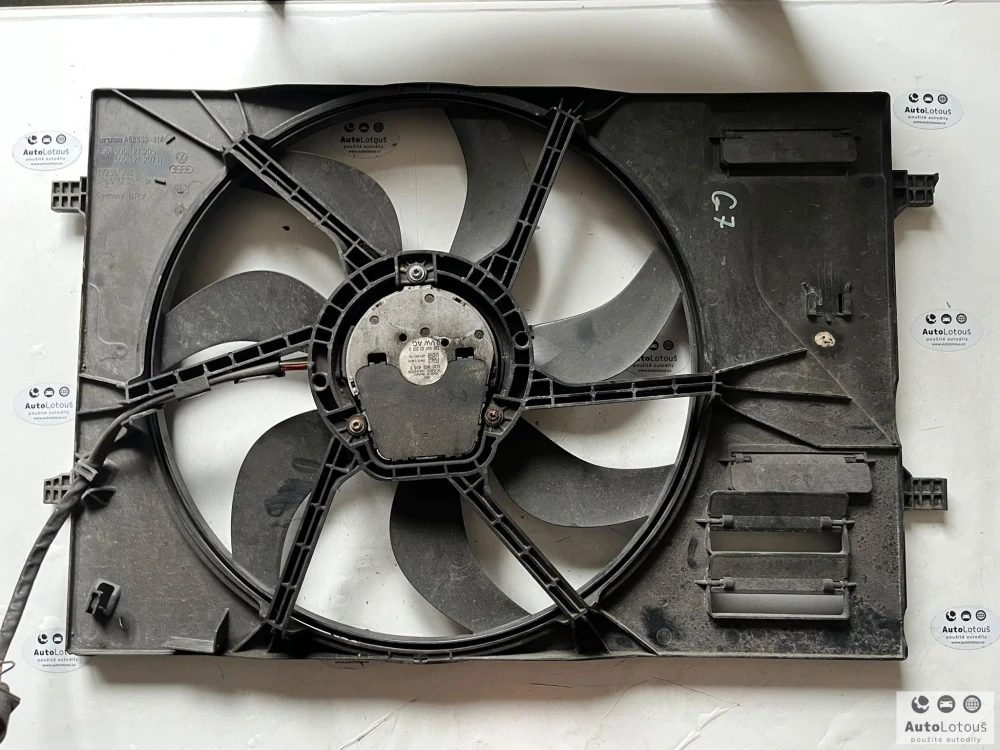 Ventilátor chlazení 5Q0959455F 5Q0121207H