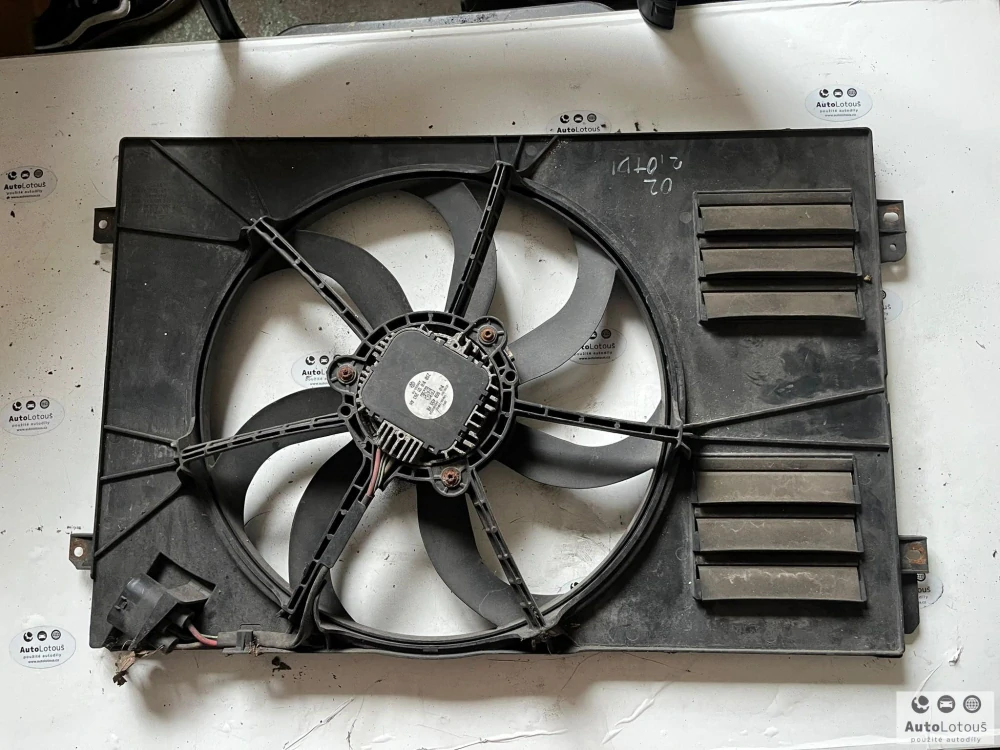 Ventilátor chlazení 1K0959455FB 1K0121203AH
