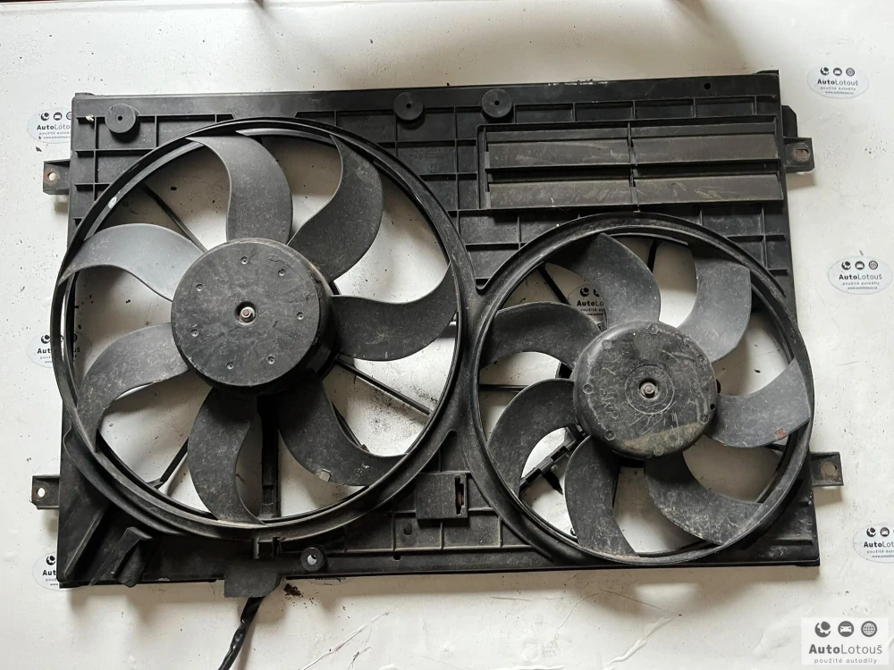 Ventilátor chlazení 1K0121207AA 1K0121205G