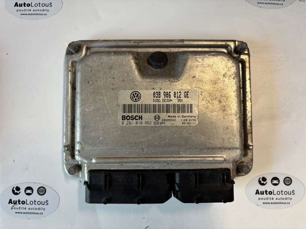 Řídící jednotka 1.9 SDI 47kw Fabia 038906012GE