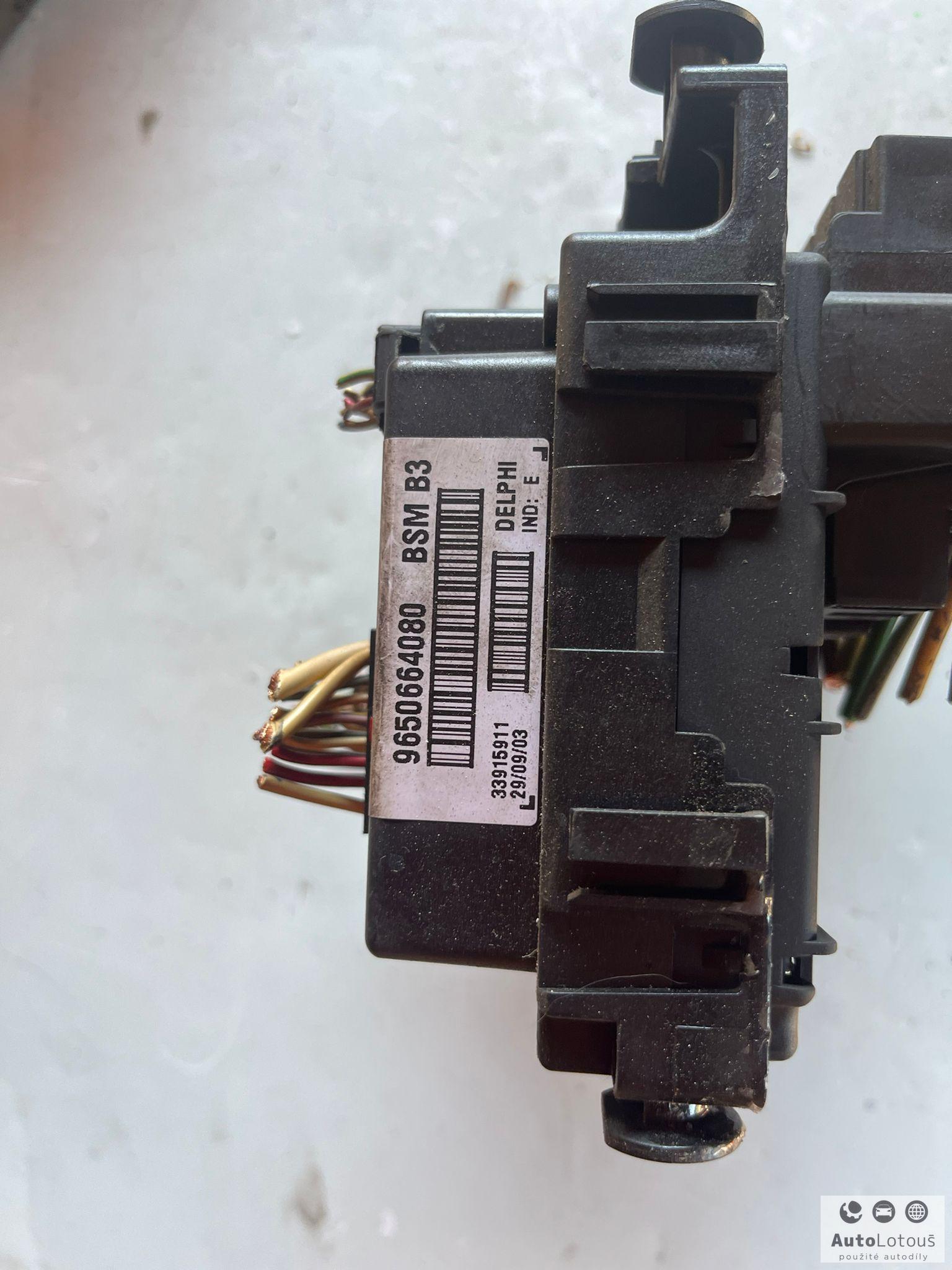 Blok Ovladačů BSM B3 9650664080 PSA Delph