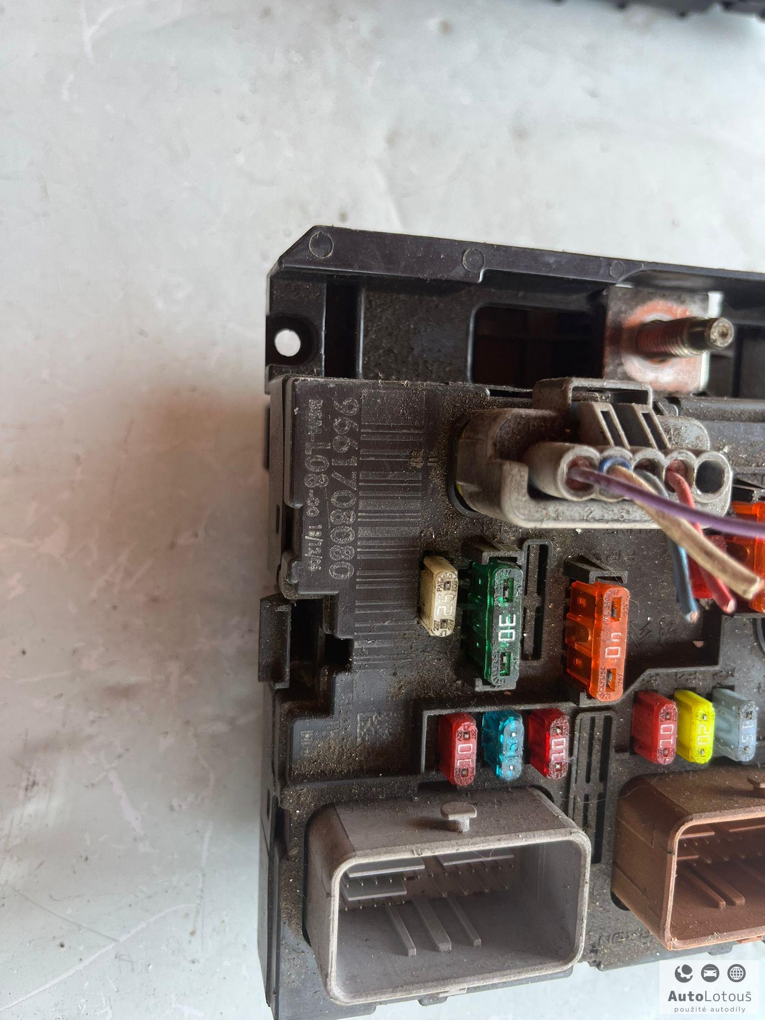 Bsm control unit CITROEN C4 GRAND PICASSO 966170808