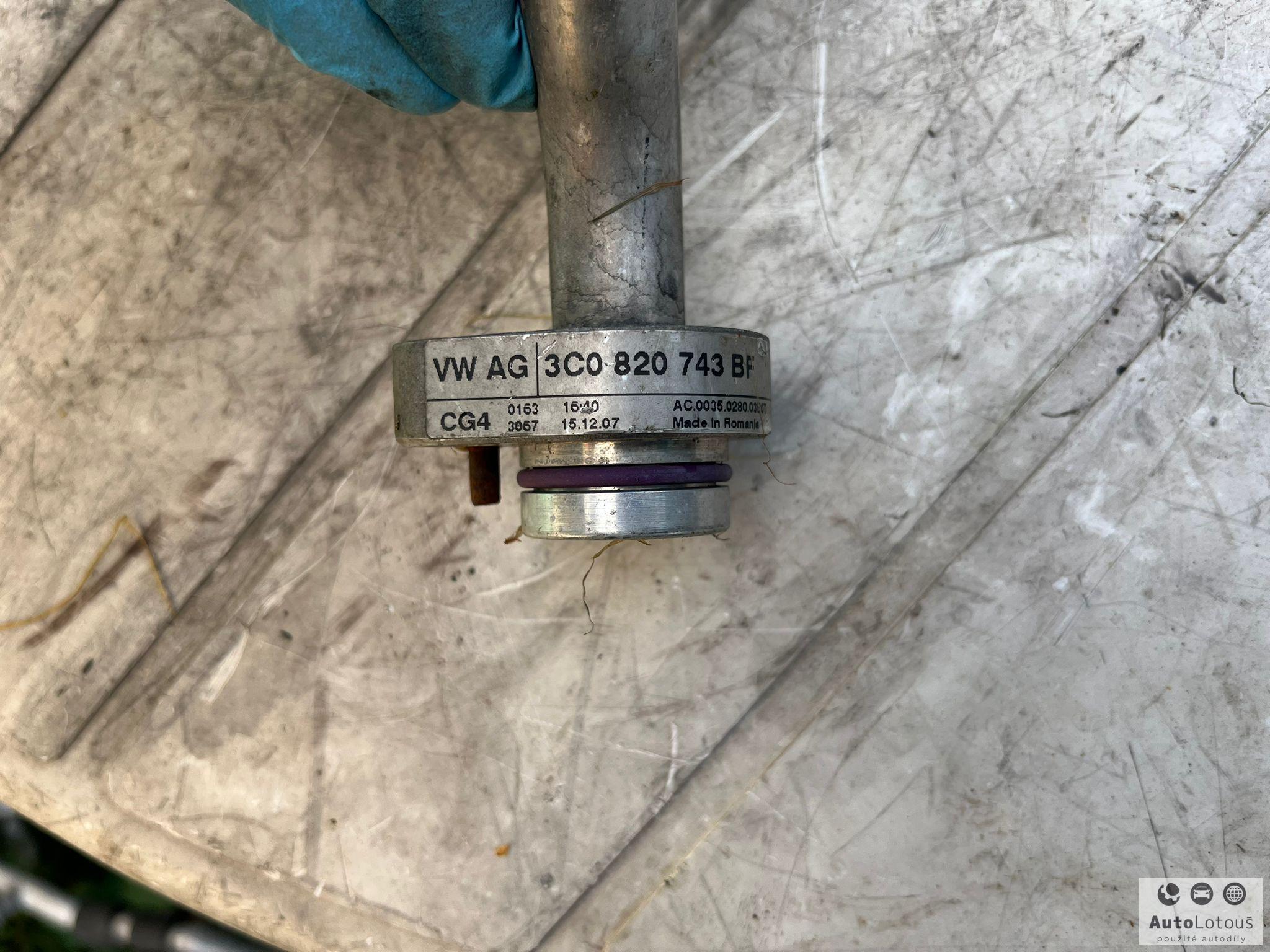 Trubka klimatizace 3C0820743BF