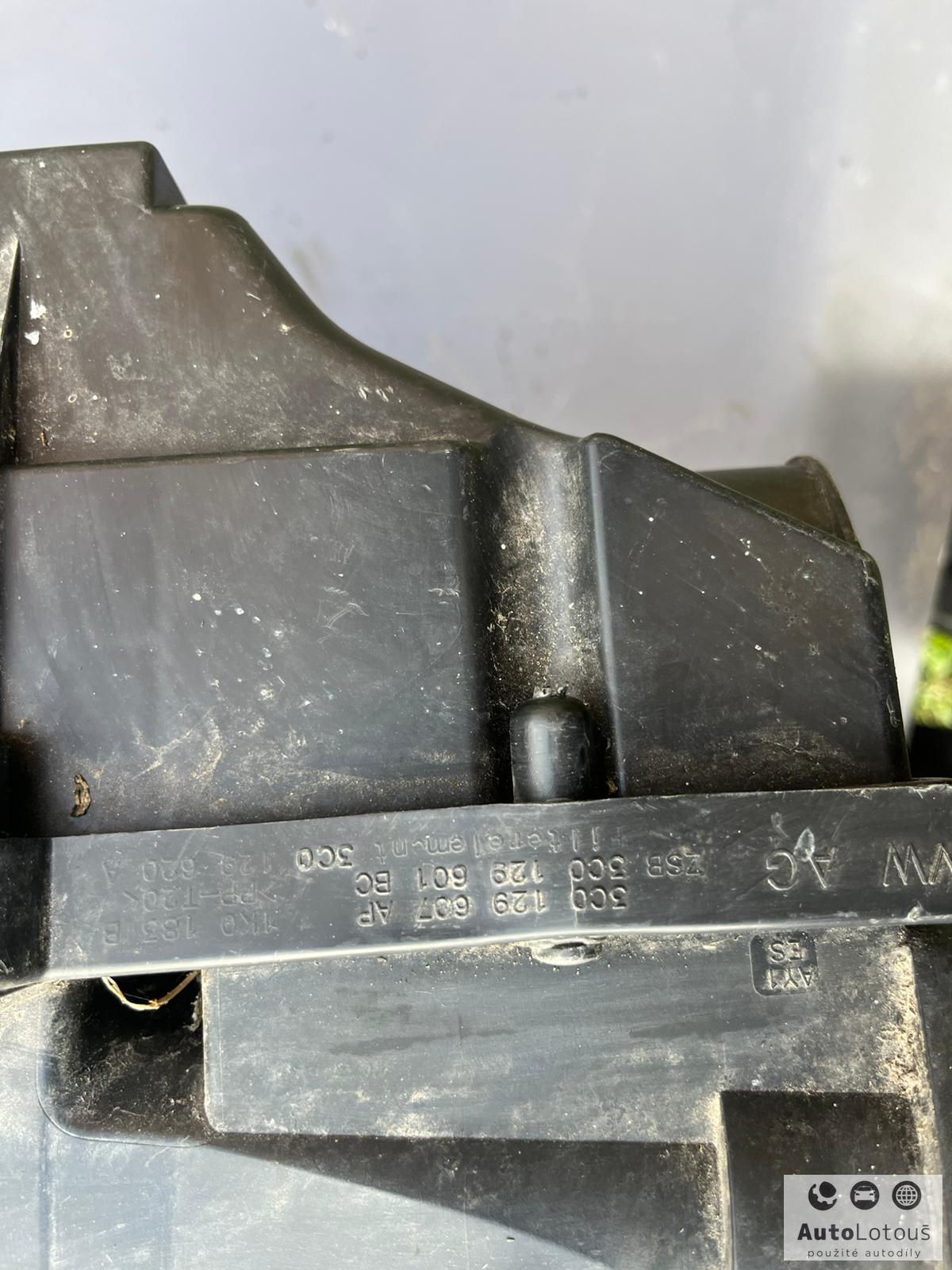 Obal vzduchového filtru 3C0129607AP 3C0129601BC