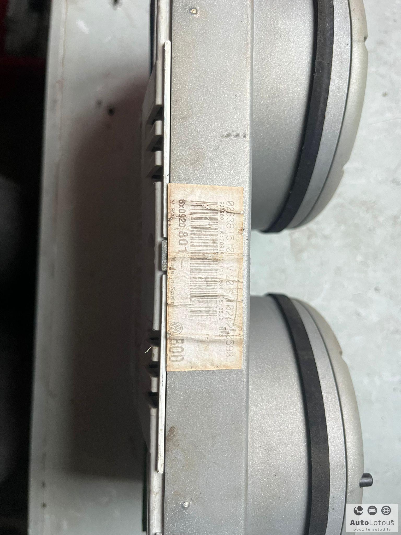 Budíky VW Lupo 6X0920801
