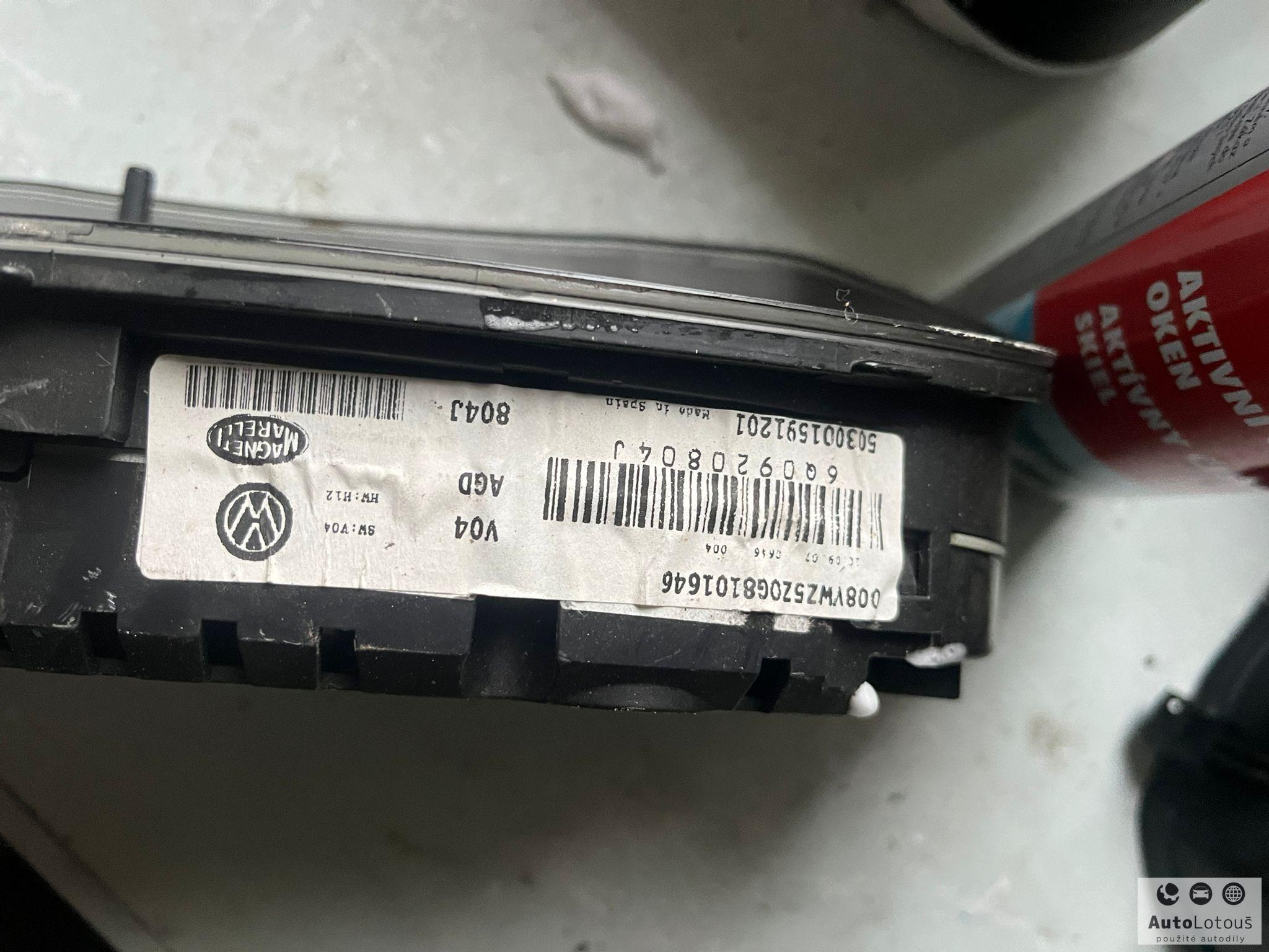 Budíky VW Polo 6Q0920804J