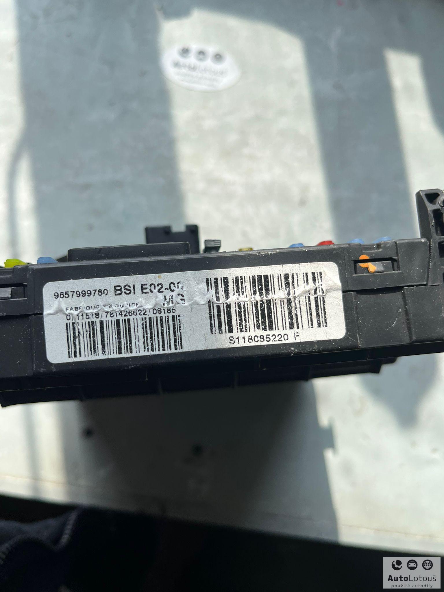 Jednotka BSI Peugeot, Citroen 9657999780