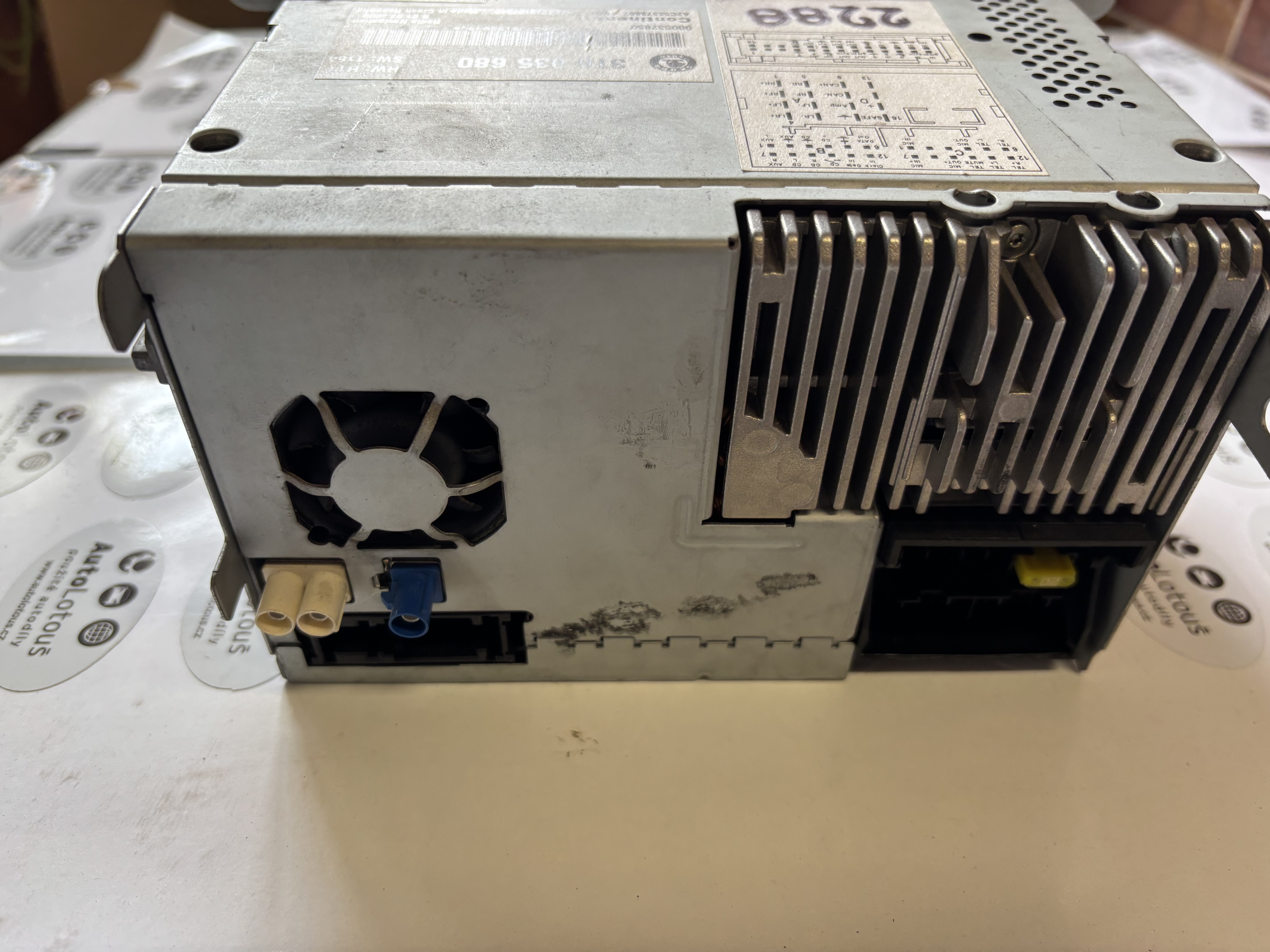 Autorádio s navigací Škoda Columbus 3T0035680 RNS-510