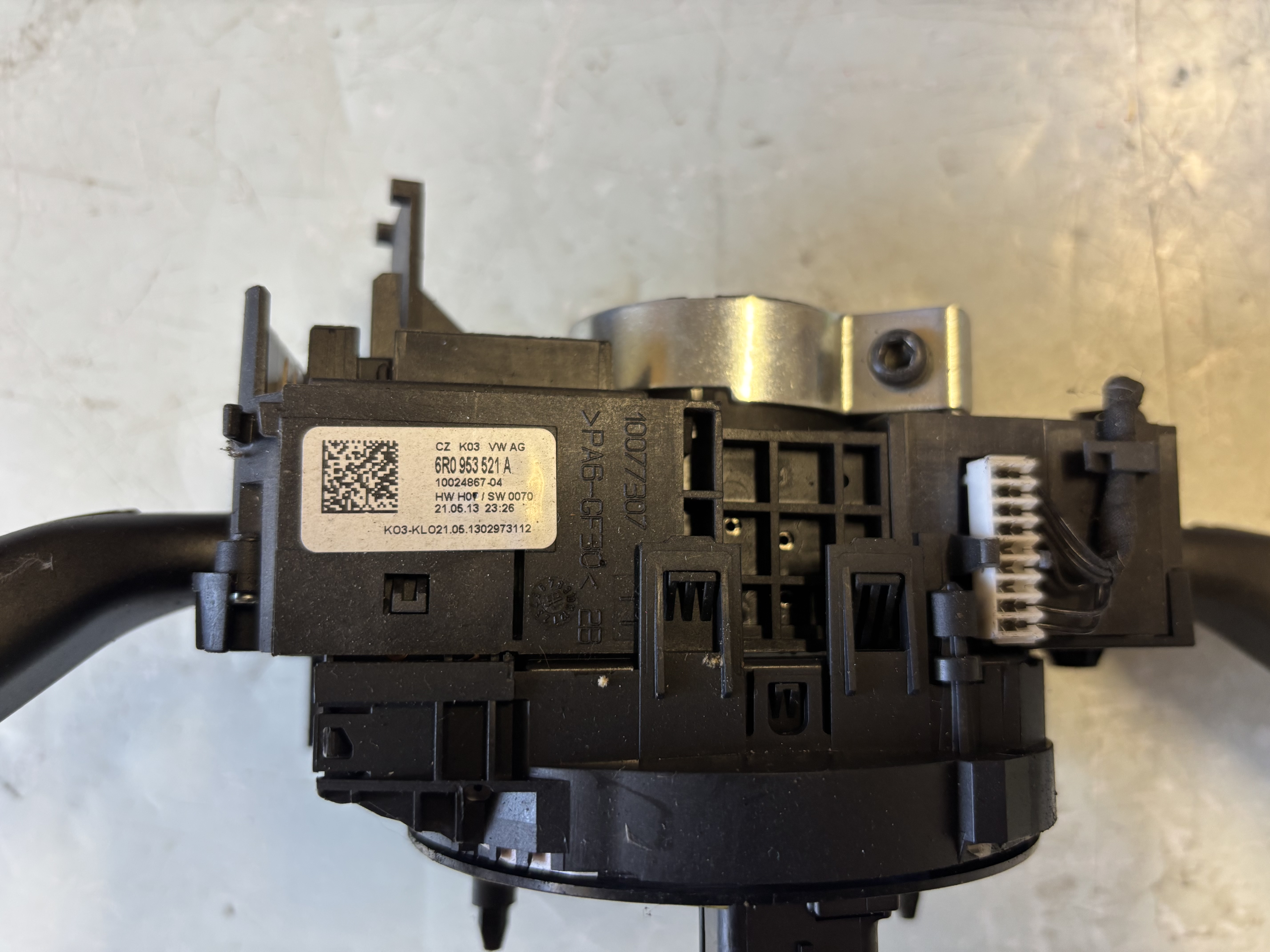 Křoužek volantu ESP 6R0959654 + páčky lukasy 6R0953521A