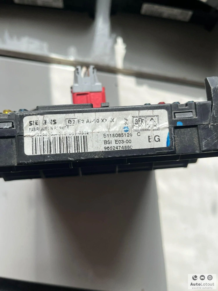 Jednotka BSI 9652474880 S118085120C