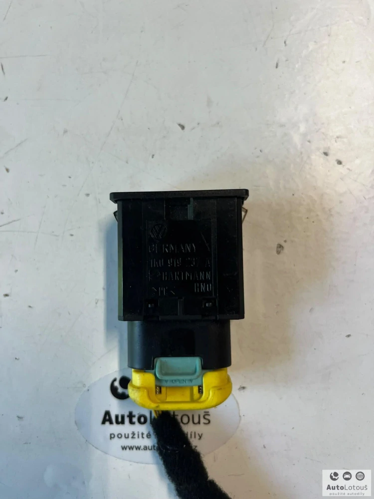 Spínač deaktivace airbagu 1K0919237A