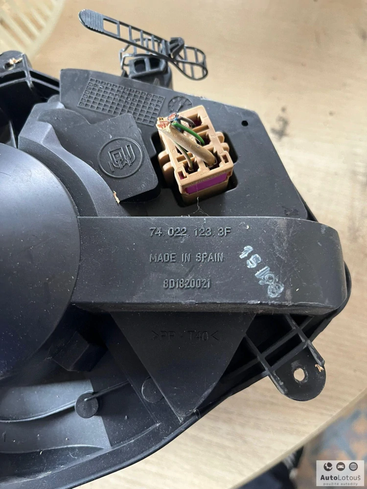 Ventilátor topení VW Audi 8D1820021 740221233F