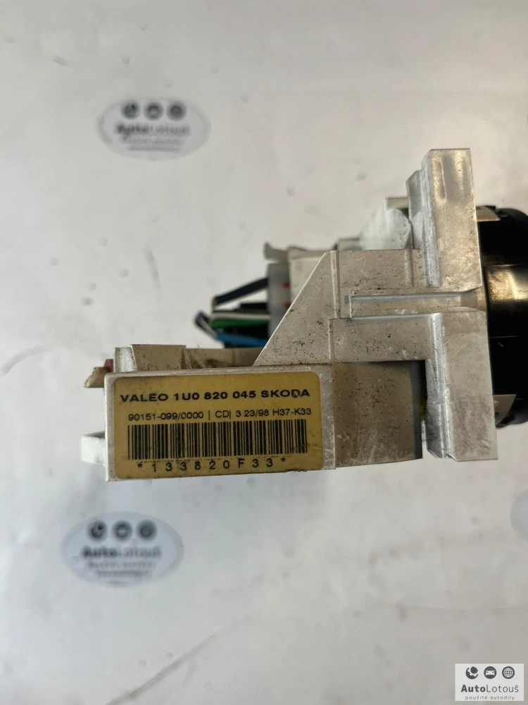 Panel ovládání klimatizace Škoda Octavia 1U0820045