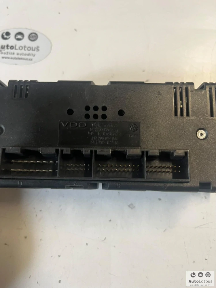 Panel ovládání klimatizace VW 3B1907044K