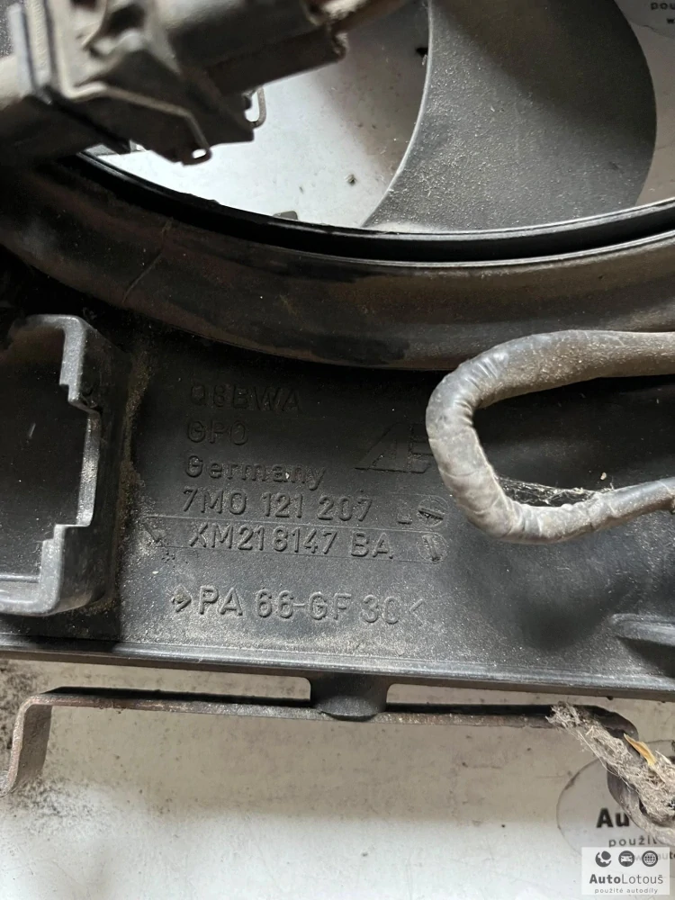 Ventilátor chlazení 7M0121207