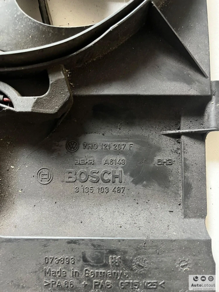 Ventilátor chlazení VW 0130303290 7H0121207F
