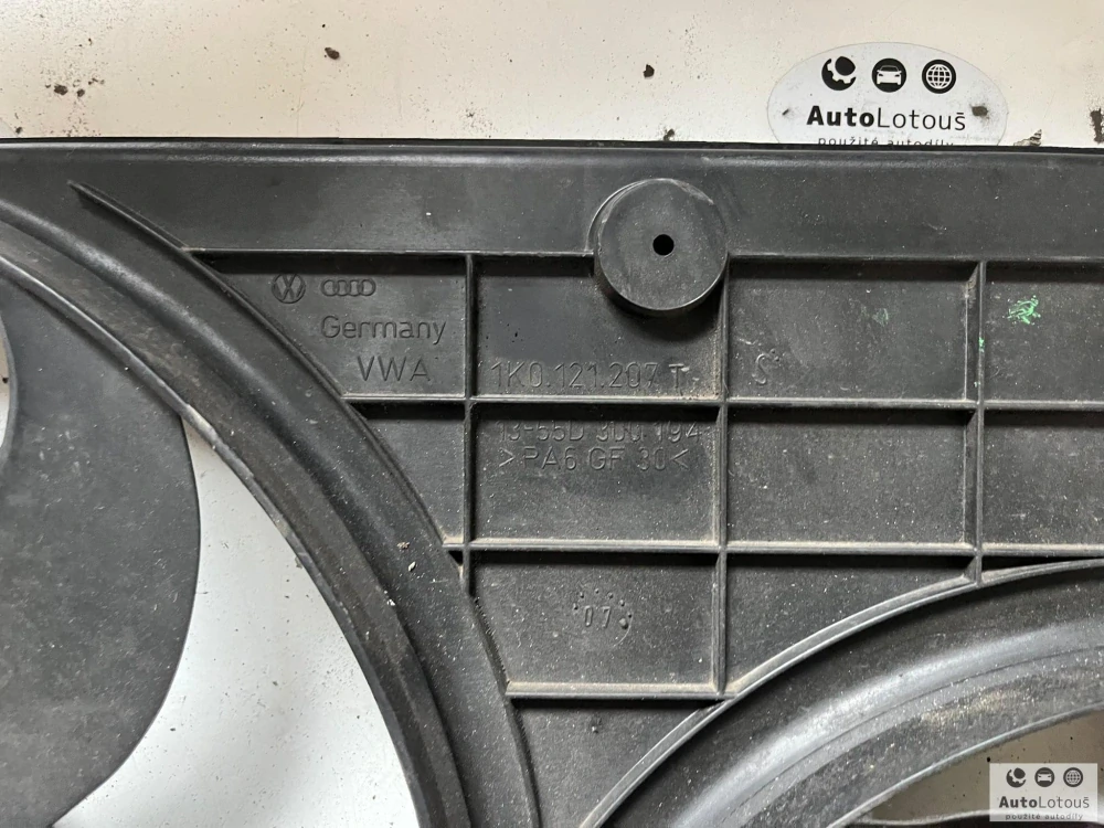 Ventilátor chlazení 1K0121207T