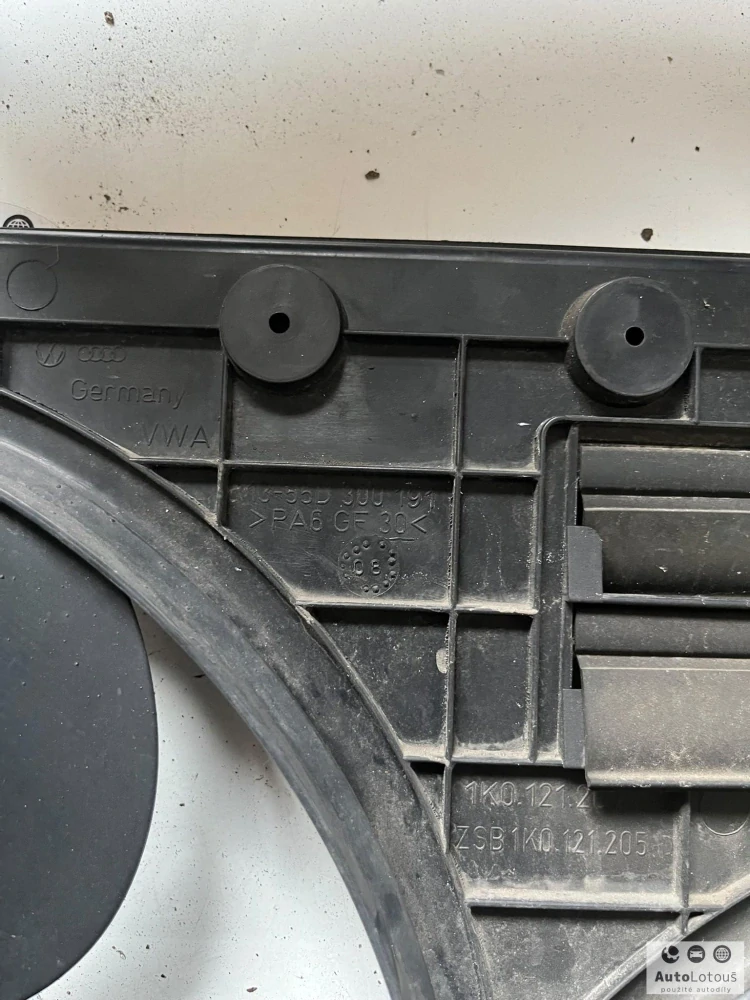 Ventilátor chlazení VW 1K0121207N 1K0121205D