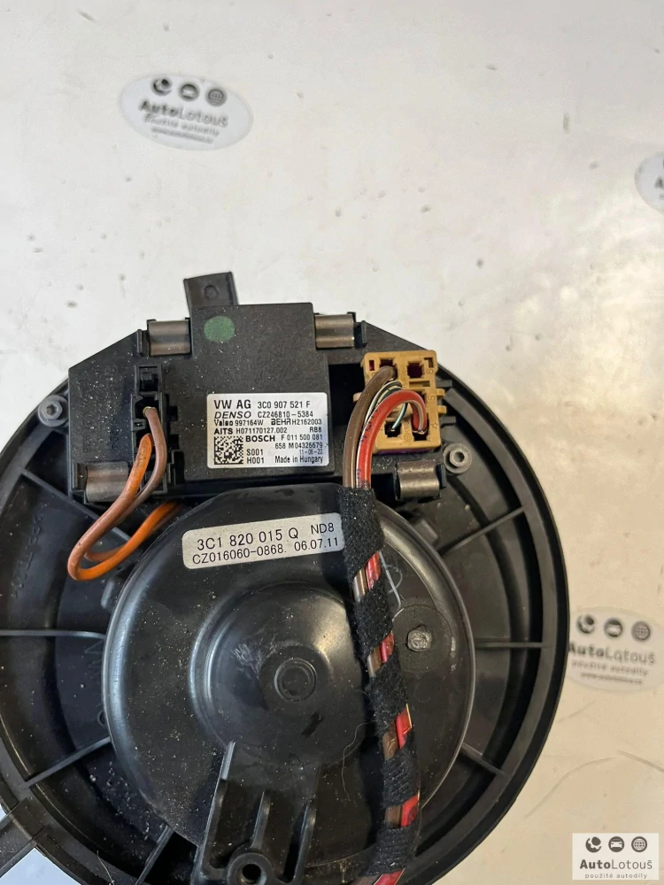 Ventilátor topení VW Škoda 3C1820015Q
