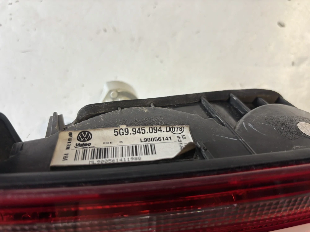 Zadní světlo vnitřní pravé Golf 7 variant 5G9945094D