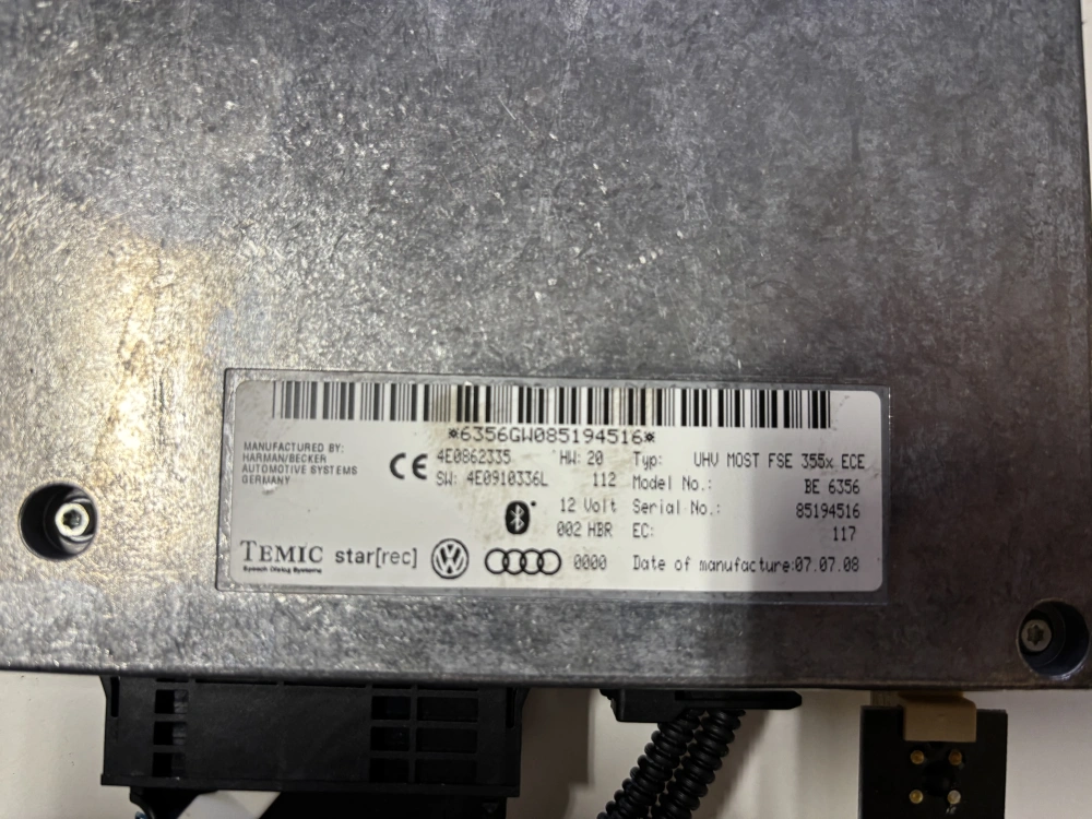 Modul Bluetooth Audi A6 C6 | Audi Q7 4E0862335 4E0910336L