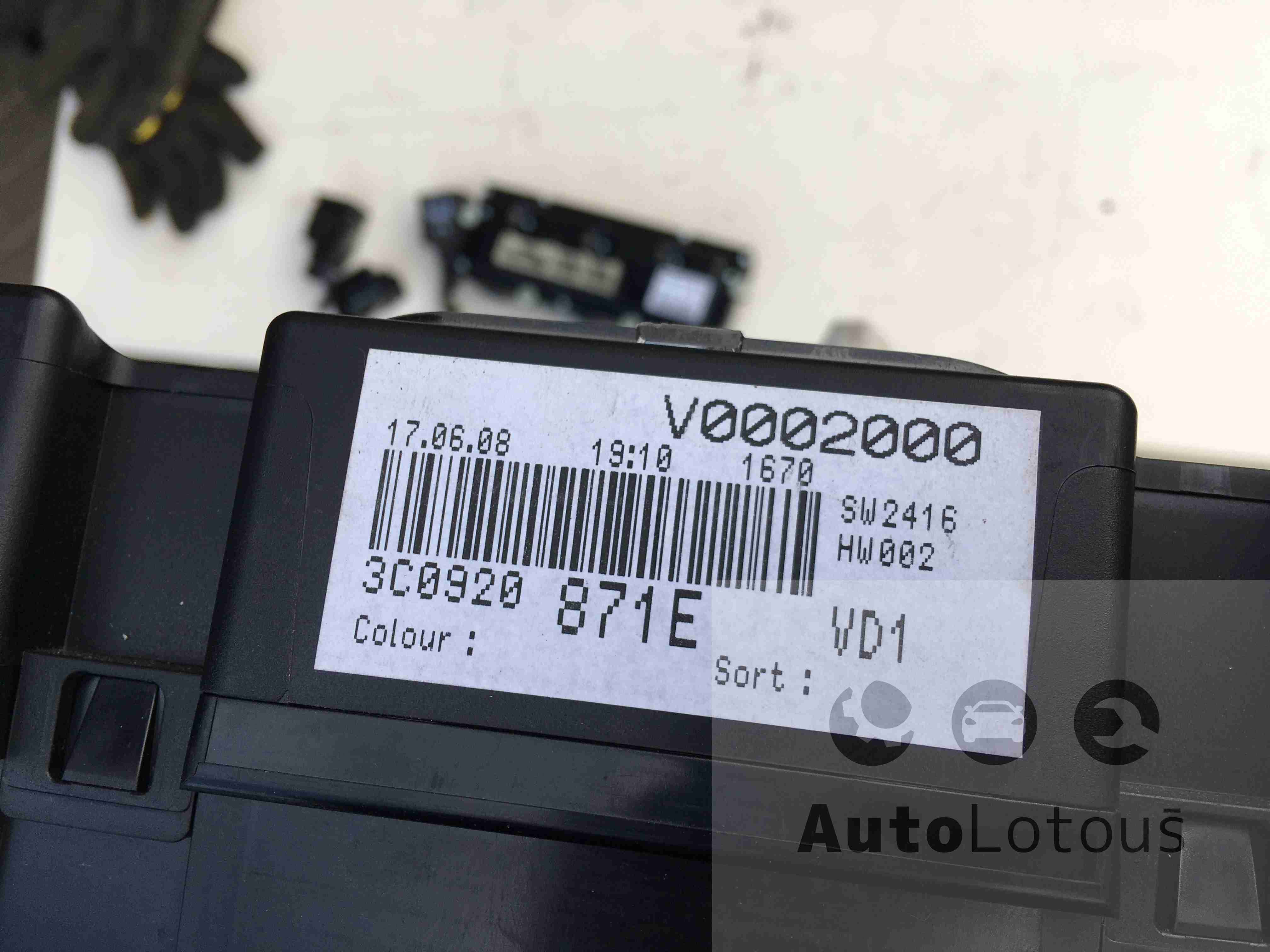 BUDÍKY MAXIDOT VW Passat B6 3C0 2,0 TDi 125Kw BMR 3C0920871E 3C0 920 871 E