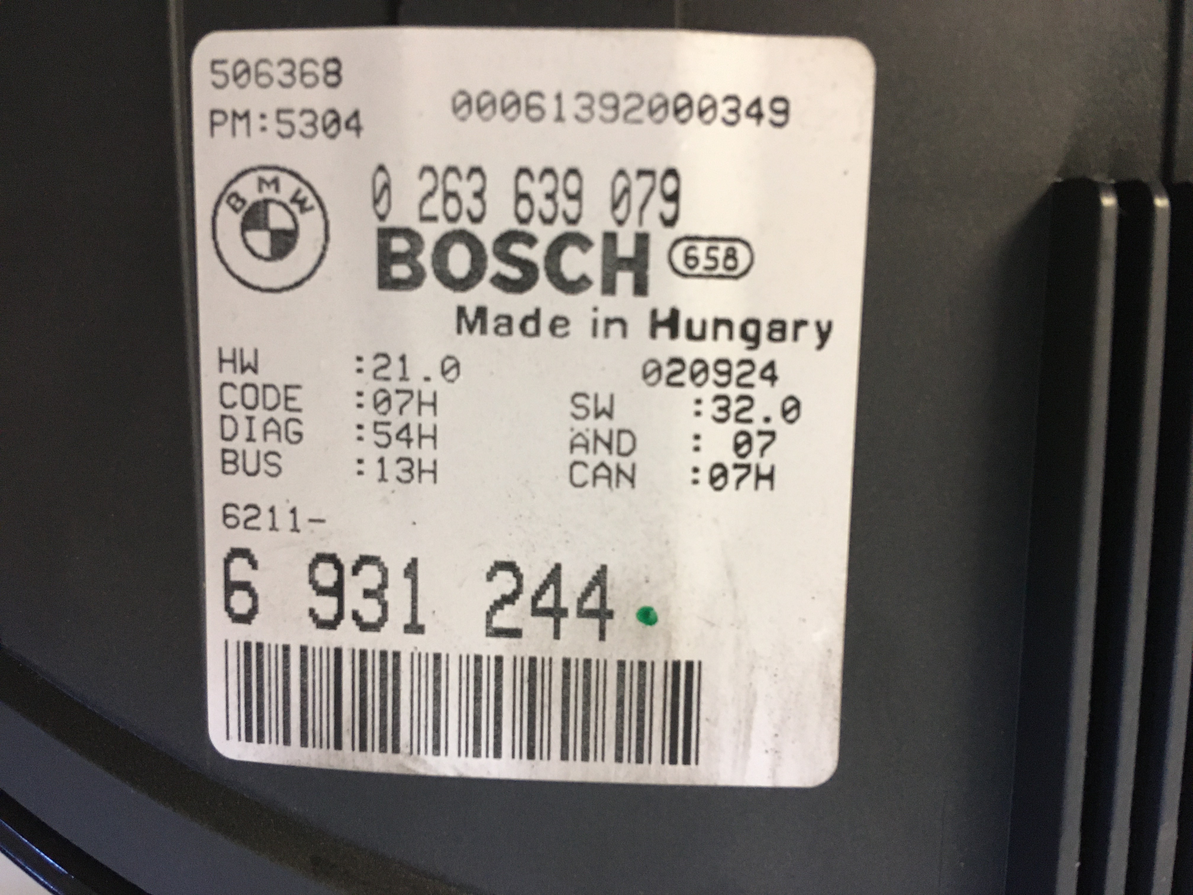 Budíky BMW E46 0263639079 benzín automat