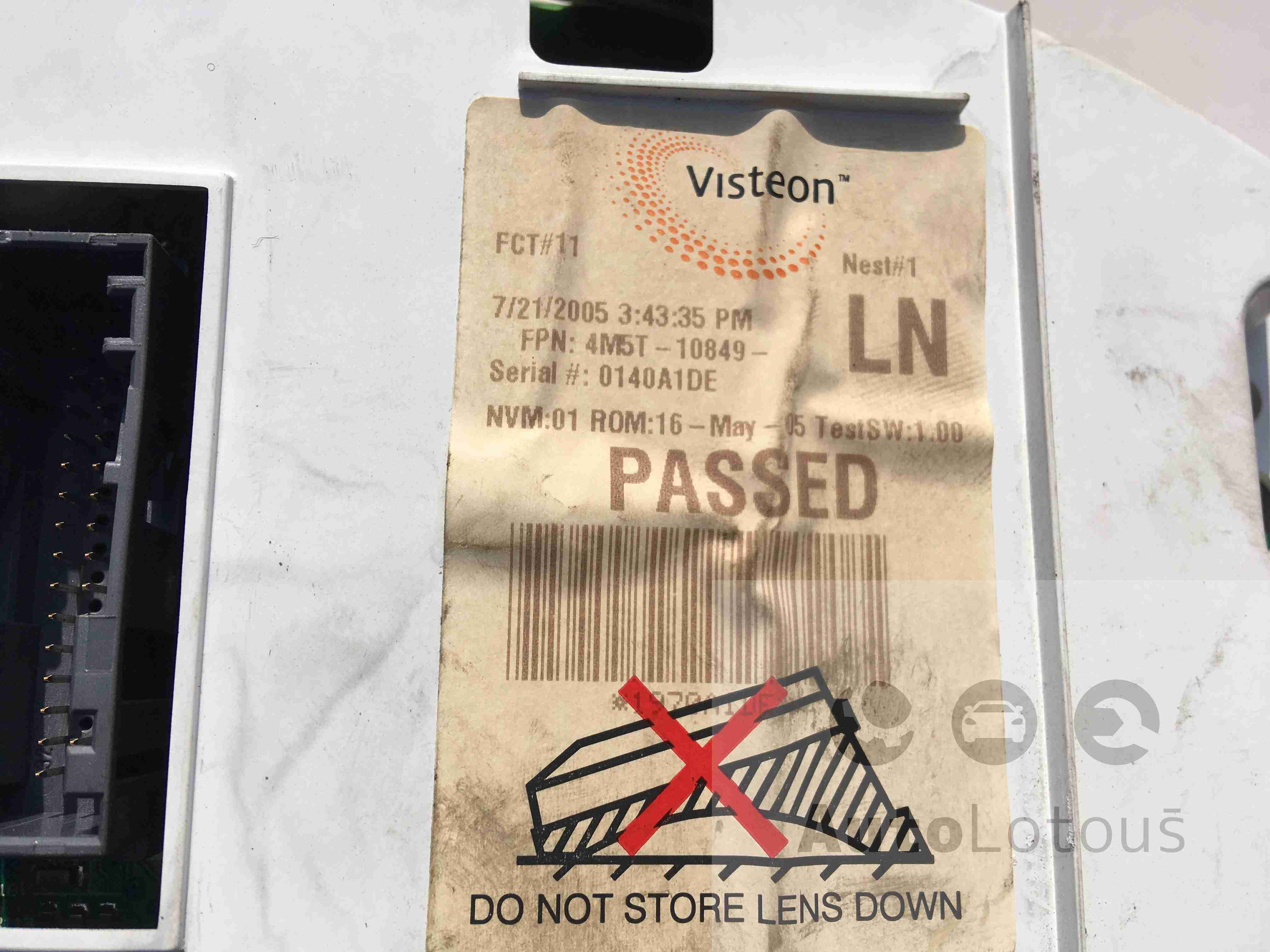 Budíky FORD Focus C-MAX 4M5T-10849 LN, 4M5T10849LN 