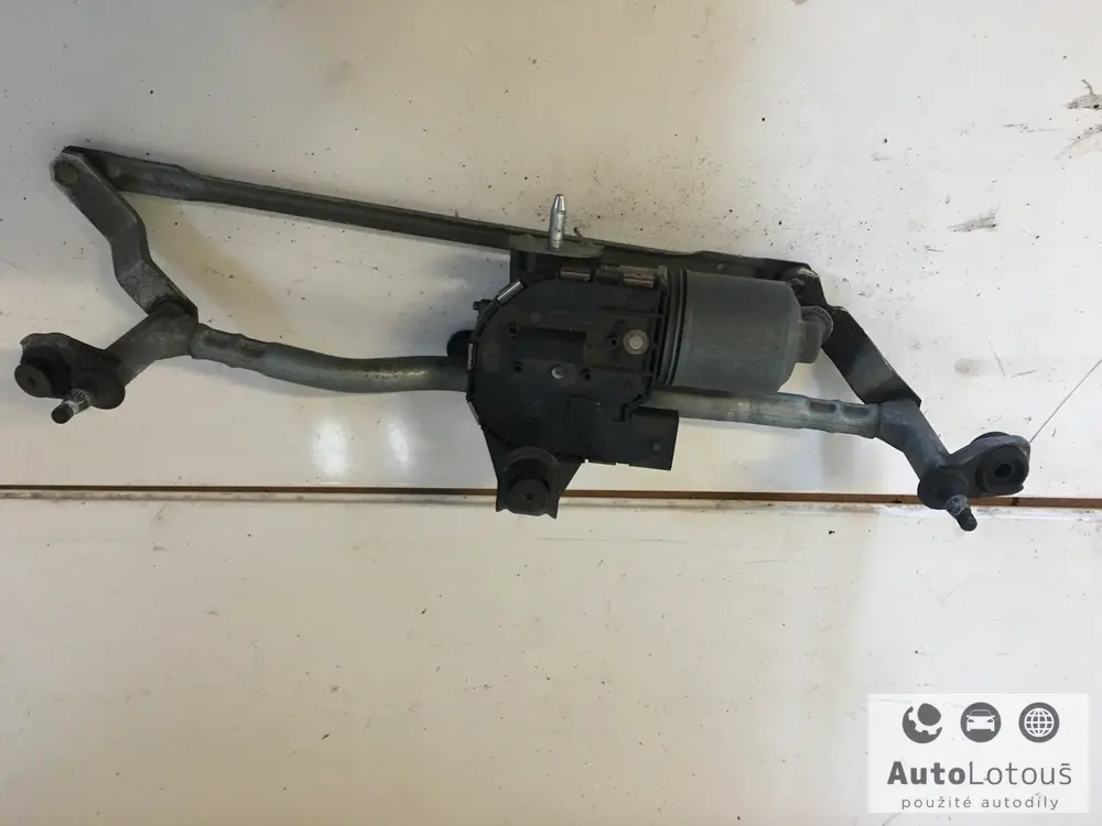 Táhla stěračů s motorem VW Touran 03-, Caddy 2K1955023G 1T1955023A 1T1955119A