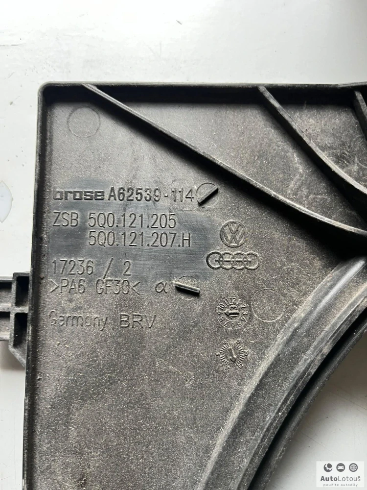 Ventilátor chlazení 5Q0959455F 5Q0121207H