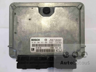 Řídicí Jednotka Motoru 90508976KU 0281001631 Opel