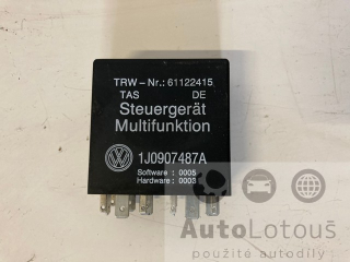 Jednotka MF volantu Škoda VW 1J0907487A 1J0 907 487 A Relé 451