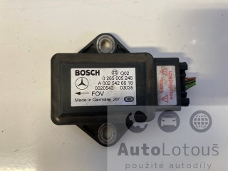 Snímač podélného a příčného zrychlení ESP Mercedes A0025426618 A 002 542 66 18 0265005246 0 265 005 246