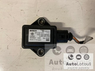 Kombi čidlo zrychlení a přírůstku otáček duosenzor ESP 4F0907637 4F0 907 637Audi