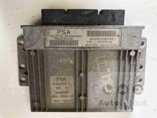 Řídící jednotka motoru ECU, Peugeot, Citroen, PSA 9644625680, 9644236480, S2000-4A
