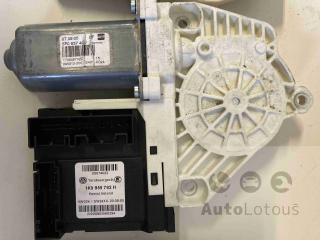 Pravý přední motorek stahovačky s jednotkou Seat Altea 5P0837402J 1K0959792H