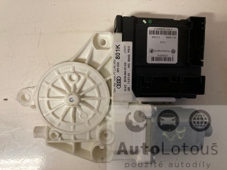 Motor stahování oken včetně jednotky levý Audi A3 8P 8P0959801K