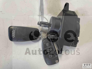 Spínací skříňka zapalování Audi A6 4F 4F0909131 + klíče
