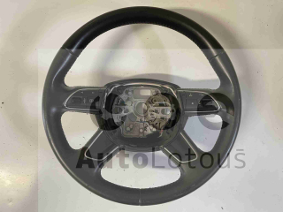 Multifunkční kožený volant Audi A6 A7 4G MFL 4GO419091M 4GO 419 091 M