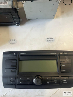 Rádio Škoda 1Z0035156B (bez kódu)